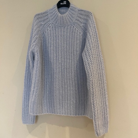 Vince high neck knitted jumper sz m - Picture 3 of 10